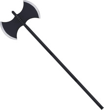 Viking Medieval Costume Axe Fake Blade Costume Battle Axe Costume Prop Accessory