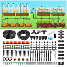 164FT Garden Drip Irrigation System Kit: 299PCS Hose - Auto Garden Watering Irri