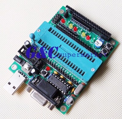 C51 AVR MCU development board DIY learning board kit Parts M121 good