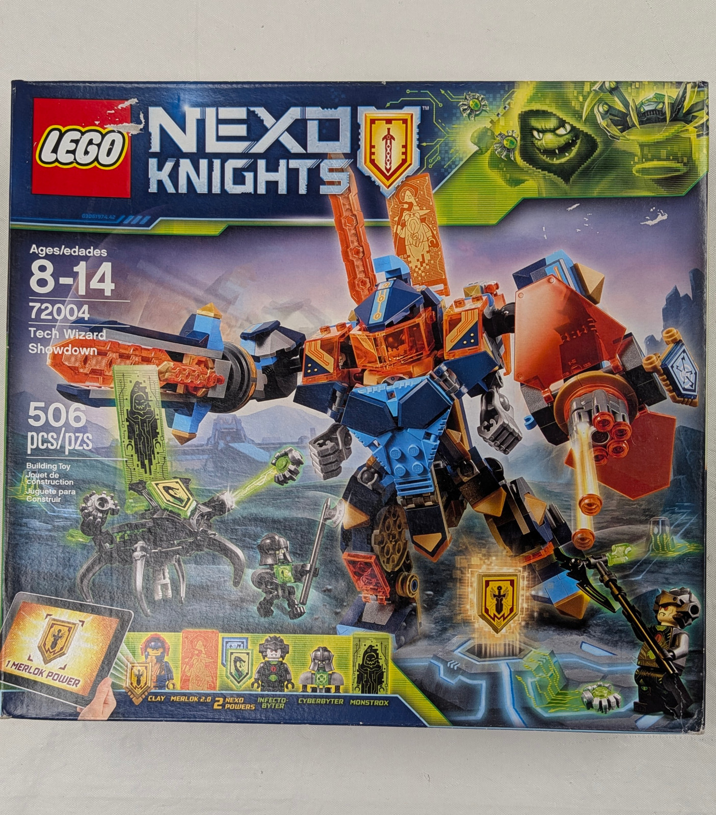 LEGO Nexo Knights 72004 Tech Wizard Showdown Retired Set New Sealed 2018