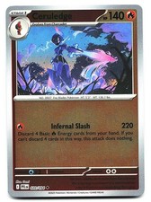 Ceruledge 020/094 Phantasmal Flames Reverse Holo Pokemon Card NM