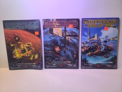 Trinity: Darkness Revealed Trilogy Lot White Wolf WW9101 WW9102 WW9103