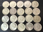 20 Coin Lot: 1964 Kennedy Half 1/2 Dollar 90% Silver