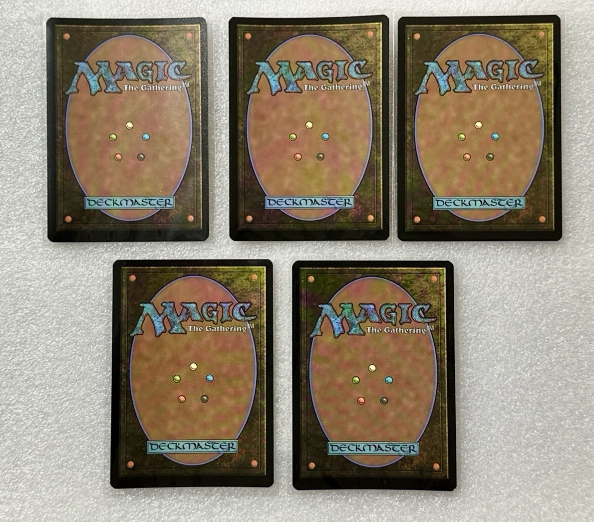 Magic the Gathering - FOIL Pizza Lands - #0253 - 0257 - TMNT - NM