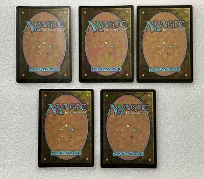 Magic the Gathering - FOIL Pizza Lands - #0253 - 0257 - TMNT - NM