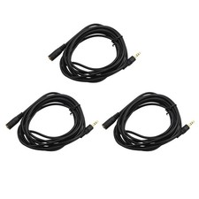 Universal 3.5mm Stereo Jack Male to Female Audio Aux Extension Cable Wire L