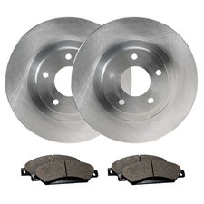 Front Brake Rotors Ceramic Pads For 2011 2012 2013 2014 Ford Mustang