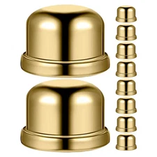 10 Pcs Lamp Decorative Cap Accessories Knob for Shade Gold Finial