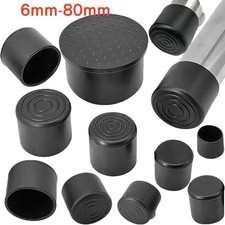 Round PVC Rubber Chair Feet Cover Table Leg End Cap Anti Scratch Floor Protector
