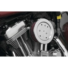 Arlen Ness Billet Sucker Stage II Air Filter Kit, Big 2 Chrome 18-823
