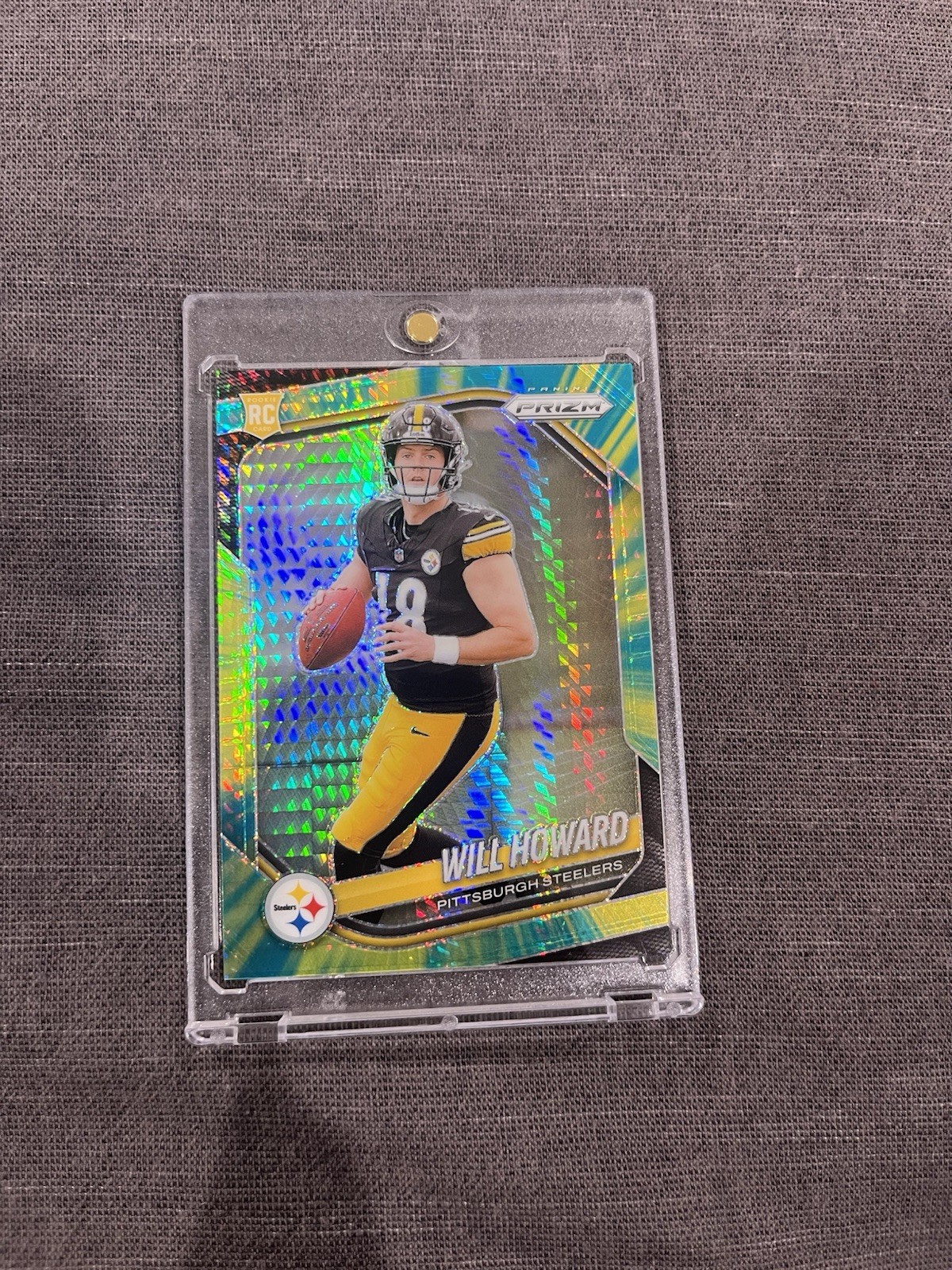2025 Panini Prizm - Rookies Will Howard #367 Hyper Prizm /200 (RC)