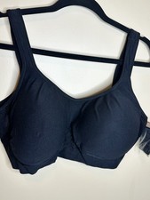 Truekind Daily Comfort Wirefree Shaper Bra Size 4XL Black New