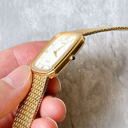 SEIKO DOLCE SEIKO Dolce 5E31 5A90 Vintage Quartz Squa… - Gem