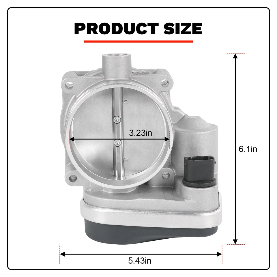 Nuevo cuerpo del acelerador para BMW Z8 X5 540i 740i 740iL Land Rover Range Rover 4,4 L Foto 4 de 4