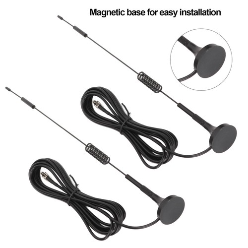 2Pcs Ts9 Antenna 8Dbi High Gain Omni Directional Design Easy Installation IDM - Afbeelding 9 van 12