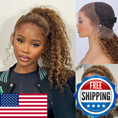 Ebarly Honey Blonde Hidden Strap 360 Drawstring Wigs Human Hair Pre Plucked Pre
