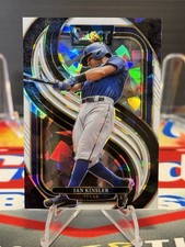 2025 PANINI SELECT WHITE CRACKED ICE PRIZM /25 ~ IAN KINSLER SSP