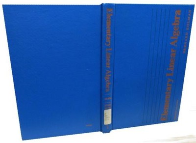 Elementary Linear Algebra - Kolman, Bernard