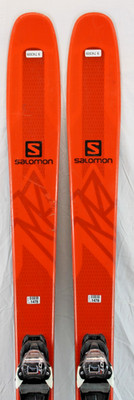 18-19 Salomon QST 85 Used Mens Skis w/Bindings 185cm #974309