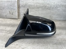 BMW 1 SERIES F20 PASSENGER LEFT SIDE WING MIRROR 5 PIN IN BLACK