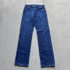 1990s Made in USA 13MWZ Blue Wrangler Jeans 30x32