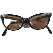 Vintage Art Craft Cat Eye Eyeglasses with 1/10 12K GF Accents