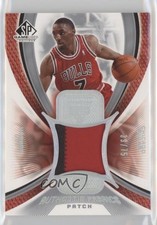 2005 SP Game Used Edition Authentic Fabrics 39/75 Ben Gordon #AFP-BG Patch 0pg7