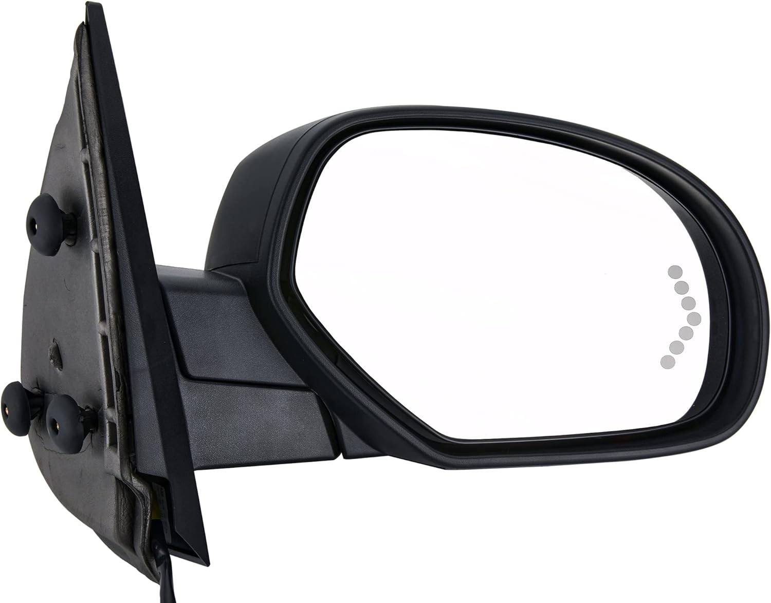 Passenger Side Mirror Power Heated Turn Signal Puddle Fit Chevy GMC 07-13