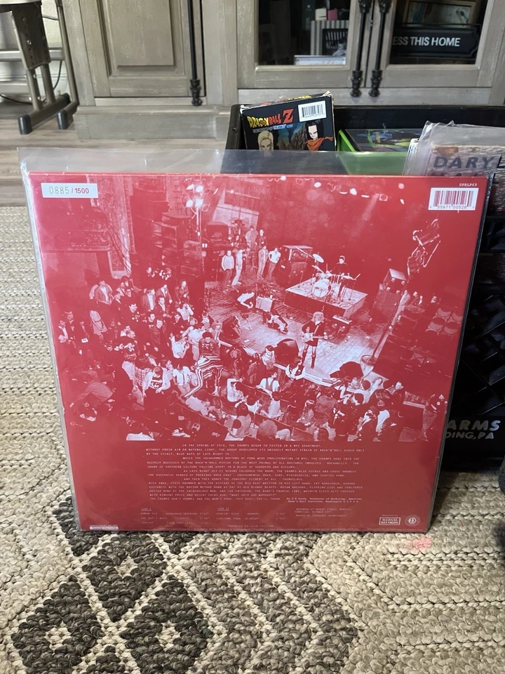 Gravest Hits by The Cramps (Record 2016) Limited Out of 1500 Red Vinyl LP RARE!! — 第 2/4 张图片