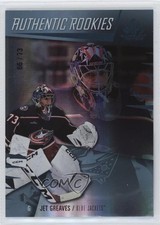 2023-24 Upper Deck SP Game Used Authentic Rookies 66/73 Jet Greaves #255 1pa2