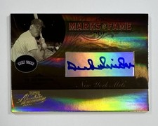 2005Playfoff Absolute Marks of Fame #MF-57 Duke Snider Auto 15/50  AR147