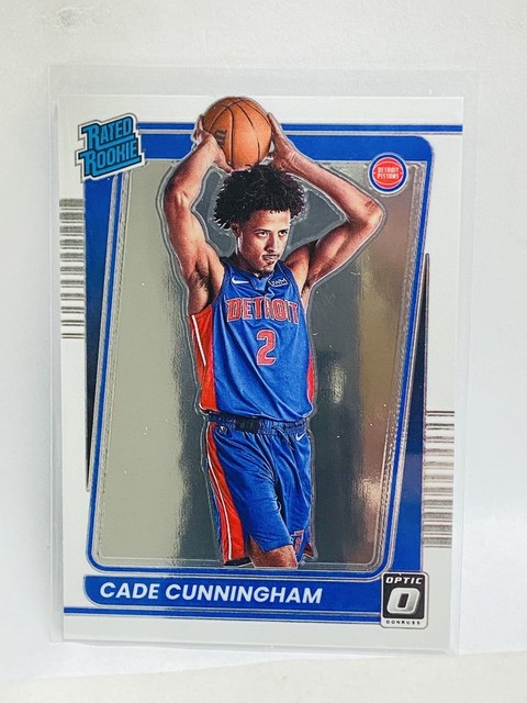 2021-22 Panini Donruss Optic Cade Cunningham Rated Rookie #161