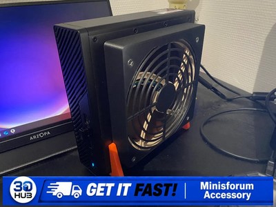 Minisforum MS-01 140mm Exhaust Fan Adapter Mount