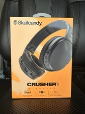 Skullcandy Crusher XT Wireless Over-Ear Headset Factory Sealed NEW - BLACK