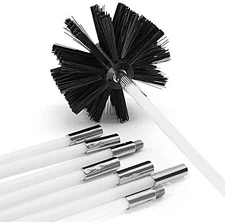 10 Feet Dryer Vent Cleaner Kit Flexible Rods Brush