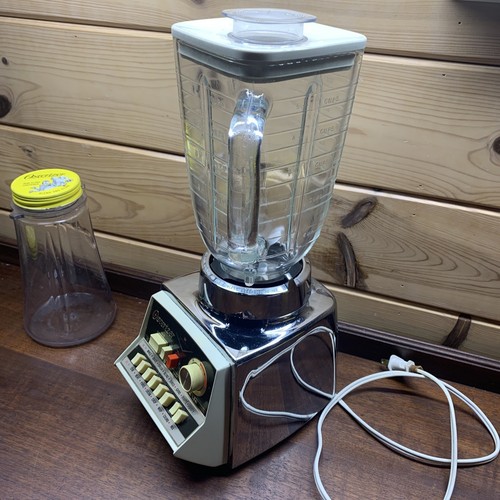 Vtg Osterizer Galaxie Dual Range Pulse Matic 16 Blender Glass Pitcher & Acc. - Picture 2 of 9