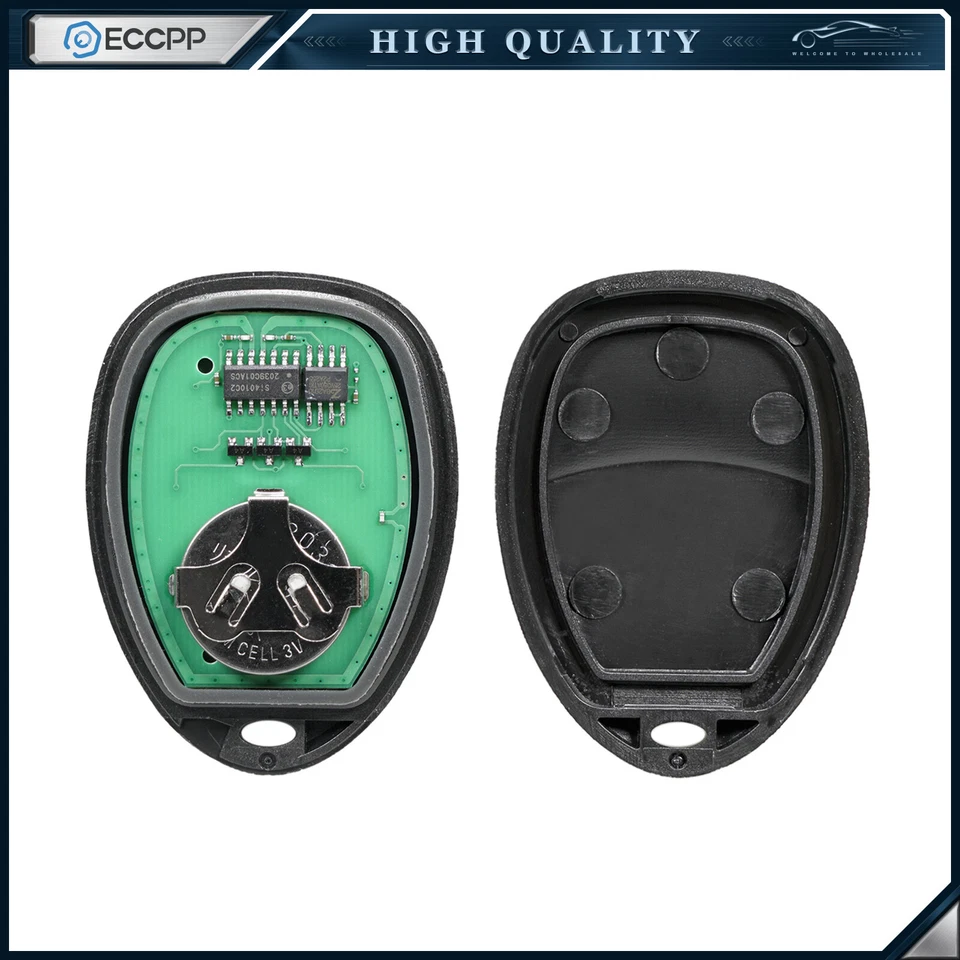 适用于雪佛兰迈锐宝 2004 - 2008 KOBGT04A 遥控汽车 Fob + 钥匙 — 第 2/4 张图片