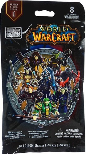 MEGA BLOKS WORLD OF WARCRAFT SERIES 1 SDCC 2013 MINI FIGURE MYSTERY PACK 91100 - Picture 2 of 8
