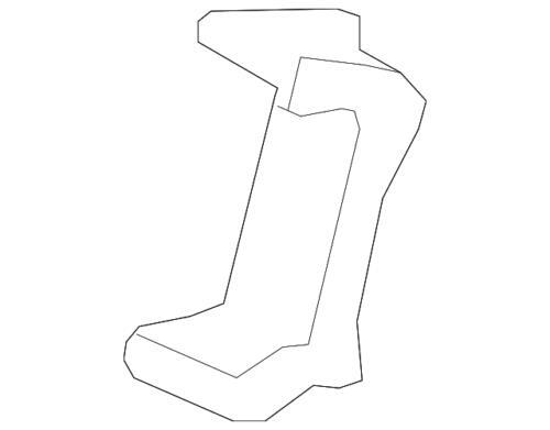 Soporte de pinza de freno delantero para Ford Lincoln MKX 2007-2010 (N/P 7T4Z-2B292-B)
