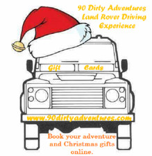 Christmas Gift - 90 Dirty Adventures Full Day Land Rover Driving Experience