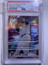 Aaron Judge ⚾ 2017 Topps Chrome FRESHMAN FLASH RC #FF11  PSA 10