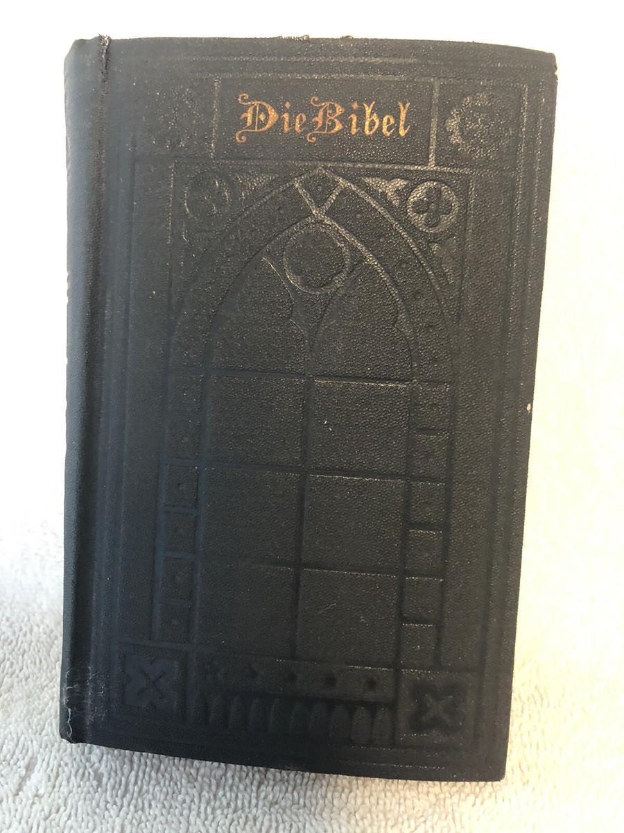 Antique German Bible, 1906 | eBay