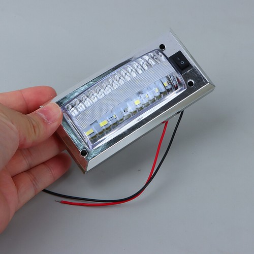 Lámpara de Lectura Interior Coche Panel Luz LED 12V-24V Alto Brillo Cabina Luz Sp - Imagen 7 de 11