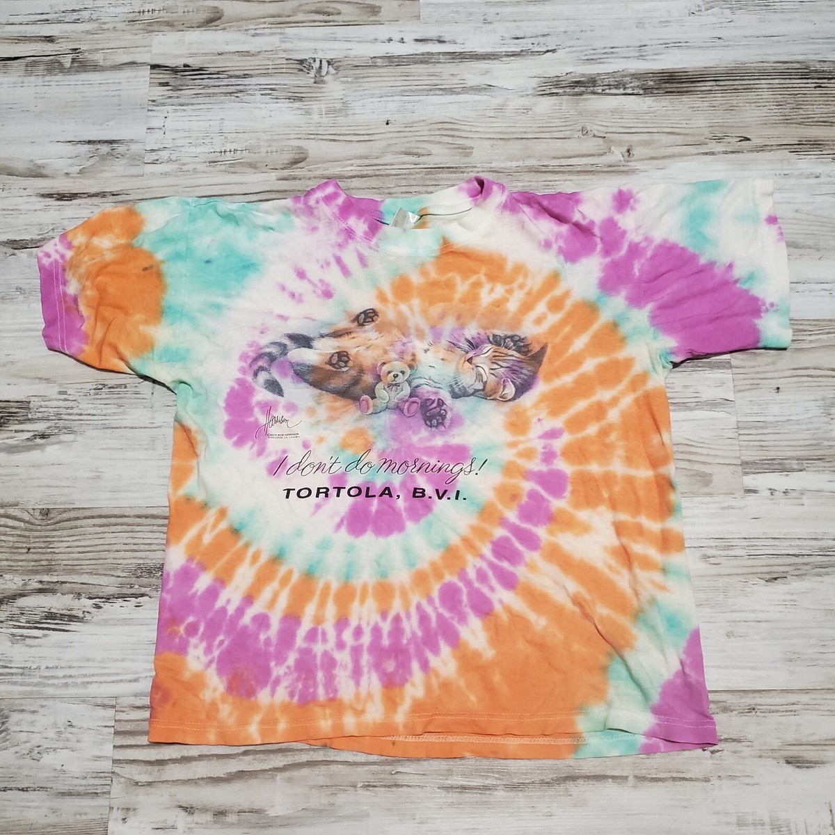 Tie Dye Cat Shirt | Colorful Tye Dye Kitten T-Shirt Tie Dye Cat Shirt | Colorful Tye Dye Kitten T-Shirt