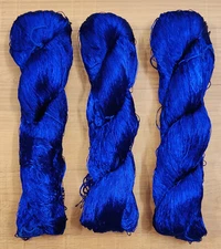 3 Thread Yarn Lace Skeins Knitting Work Reel Silk Fabric 345gm Woven Sari