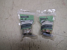 Lot Of 2 NEW Everbilt Swivel Garden Hose 3/4" FH x 3/4" FIP P/N: LFA-661