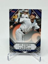 2020 Topps Baseball Derek Jeter 20 Years Of The Captain Card #Y0C-05