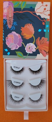 WINSOME LASH Faux False Eyelashes Falsies X3 Full Glam New in box lashes beauty