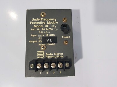 BASLER ELECTRIC UF 312 Underfrequency Schutz Modul 90 94700 100