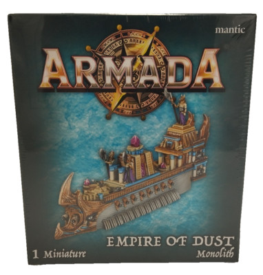 Mantic Armada Empire of Dust Monolith Neu OVP *